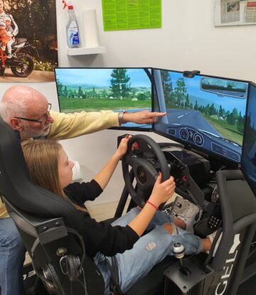 Fahrsimulator vom Vogel Verlag